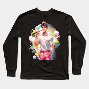 Anime Kpop Golfer Long Sleeve T-Shirt